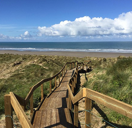 Ynyslas Beach