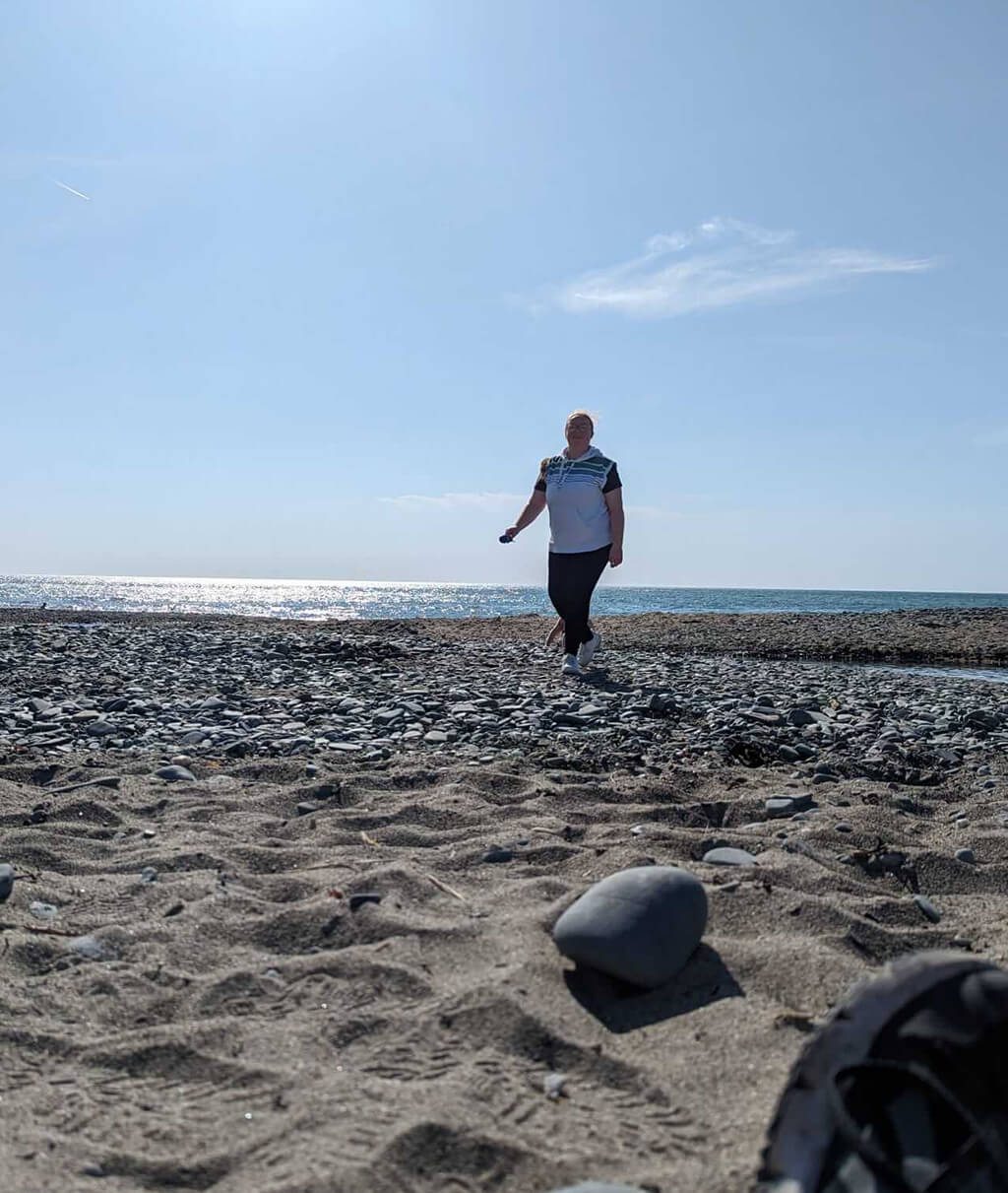 Beautiful sandy beach