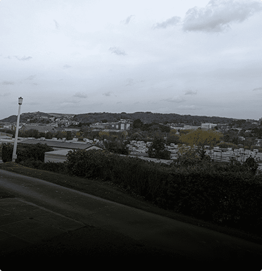 Static caravan on Aberystwyth holiday village