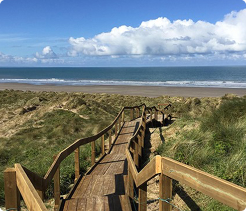 Ynyslas Beach
